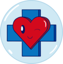 PFun heart logo
